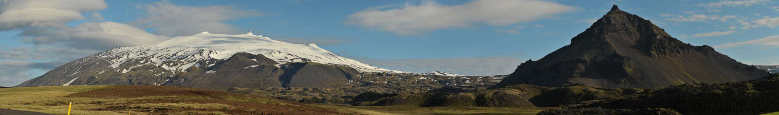 The volcano Snaefellsjökull [98 mm, 1/160 sec at f / 22, ISO 400]